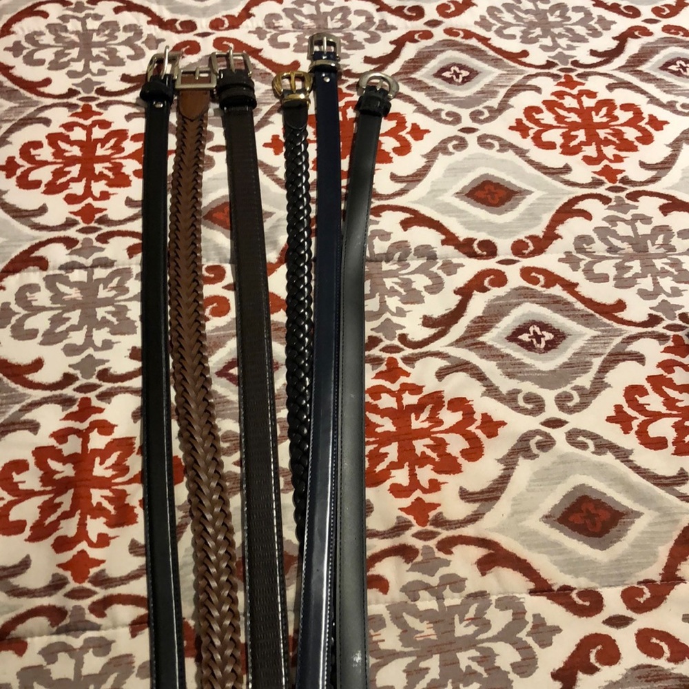 Variety of belts….